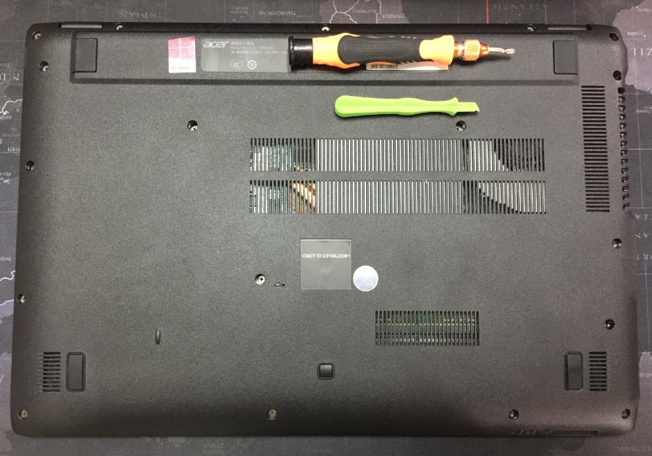 宏碁v5591g拆机,小白装机固态硬盘win10