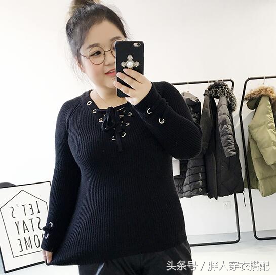 胖女人如何穿衣显瘦冬季,胖美眉怎样穿搭显瘦
