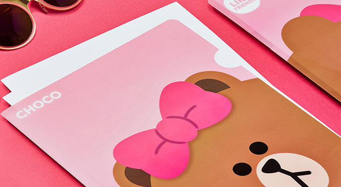 linefriends文具开箱,linefriends联动文具