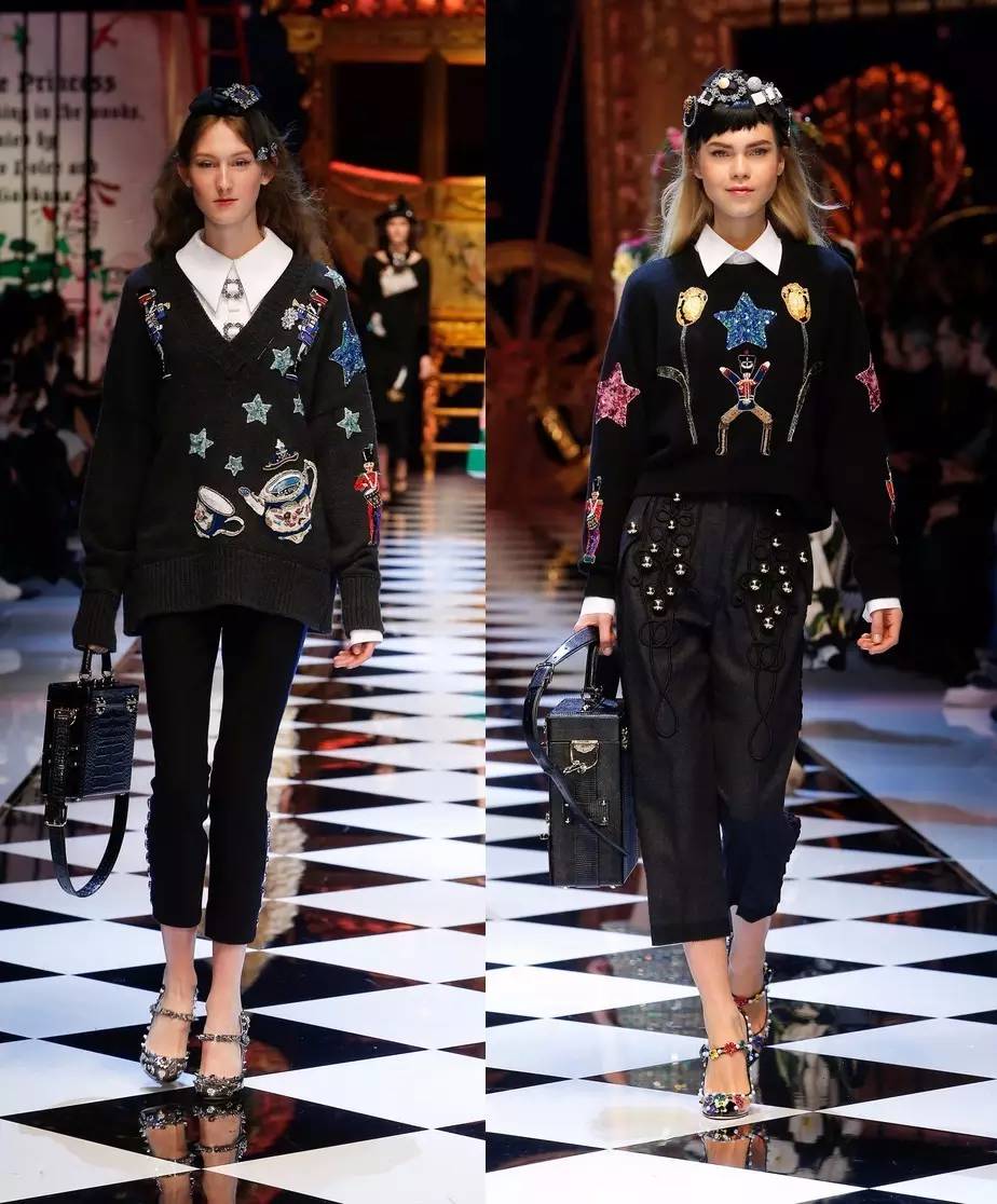 运动条纹星星包，亮闪闪鱼尾裙，从前穿灰布旗袍的王乐君居然这么时髦！