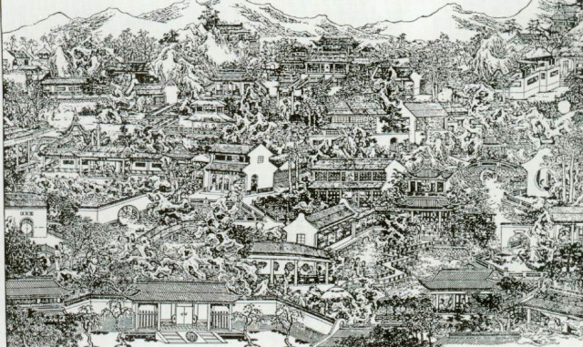 红楼梦中大观园究竟在哪里,红楼梦中的大观园有多大面积