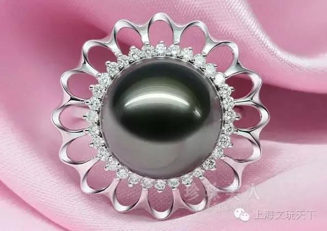 真正的大溪地珍珠源头,珍珠皇后大溪地墨珍珠