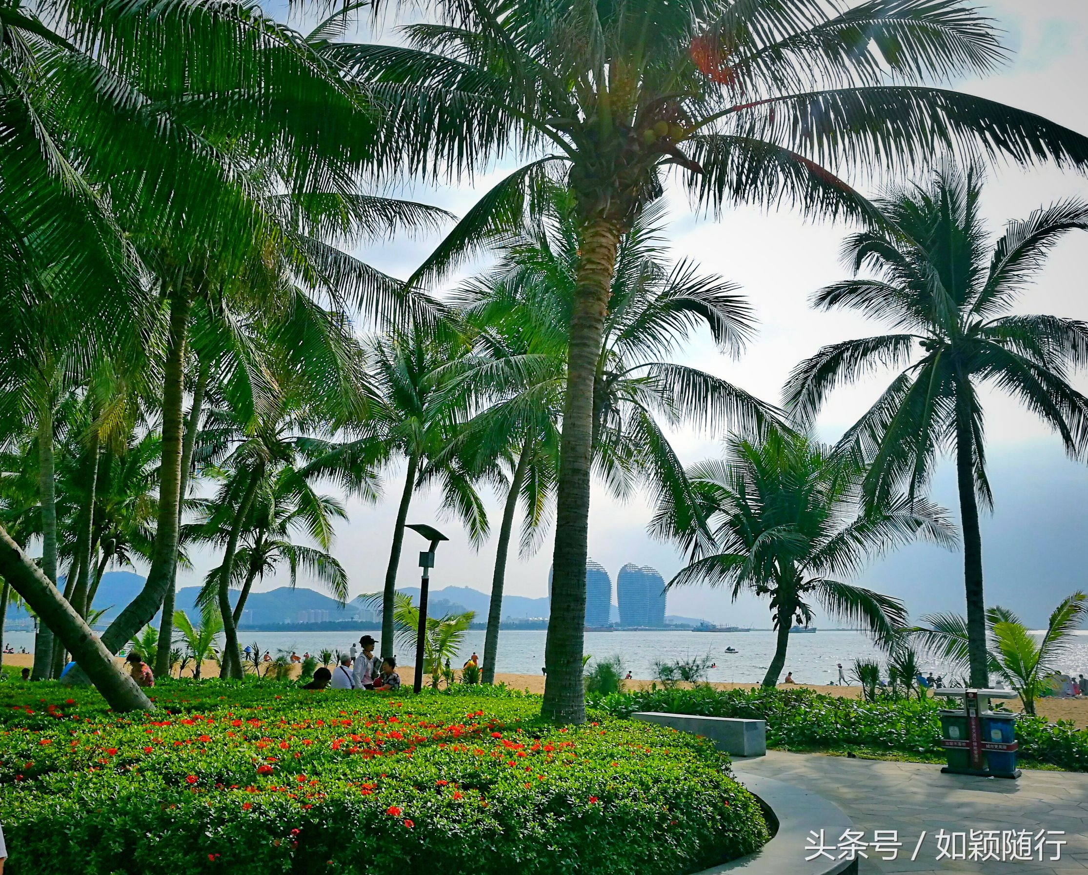 三亚湾之上一颗璀璨明珠,三亚太阳湾最美海湾