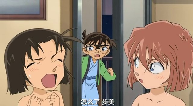 柯南灰原哀超帅瞬间,名侦探柯南灰原哀腹黑