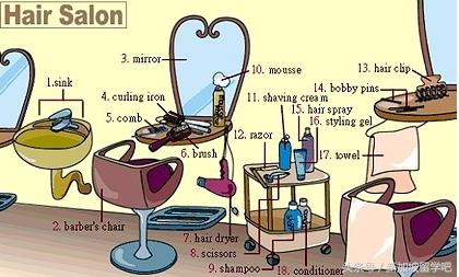 英语生活词汇图,36张图记住英语中所有生活用词