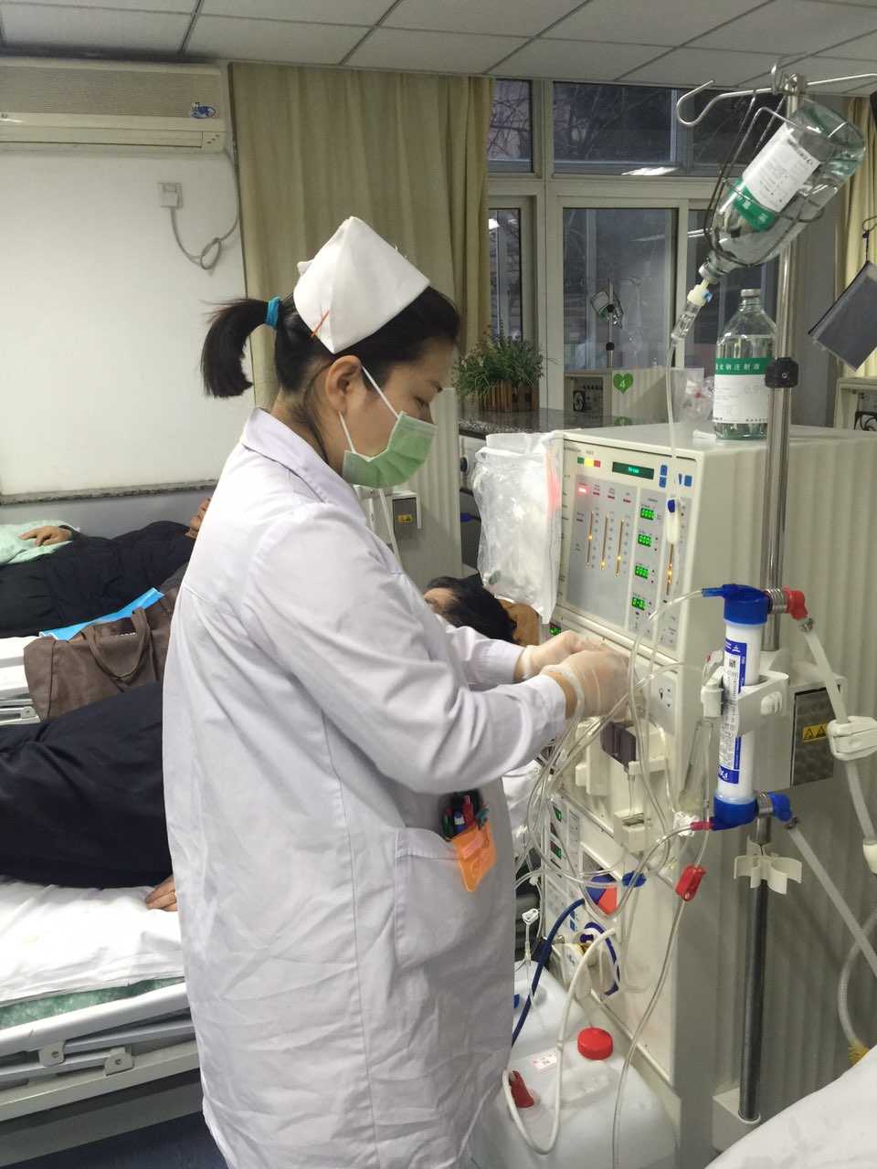 解放军306医院除夕之夜倒计时与正计时