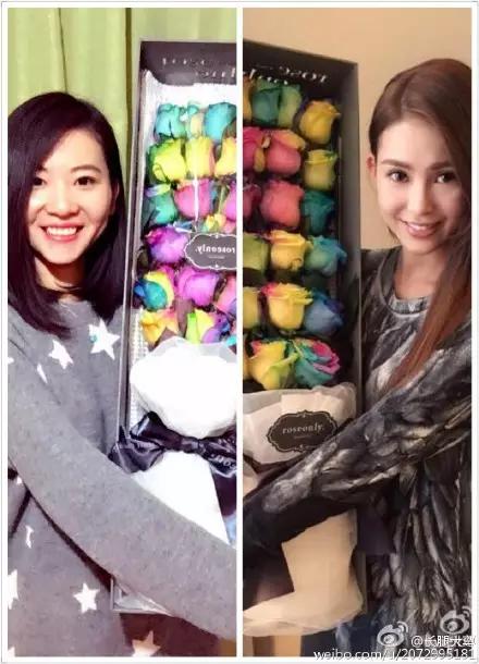 她们的情人节，虐狗指数绝对不逊于昆凌