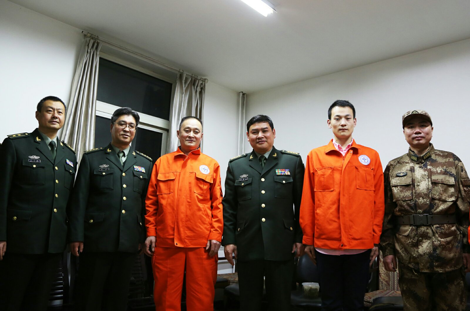 解放军306医院除夕之夜倒计时与正计时