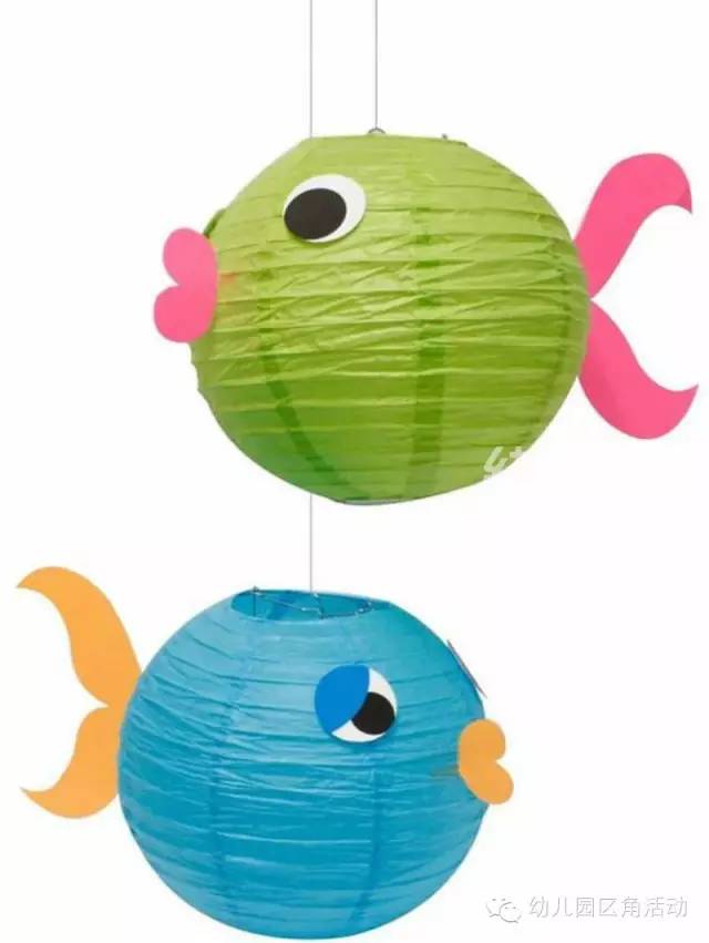 灯笼装饰幼儿园简单漂亮,幼儿园新年手工吊饰环创走廊灯笼