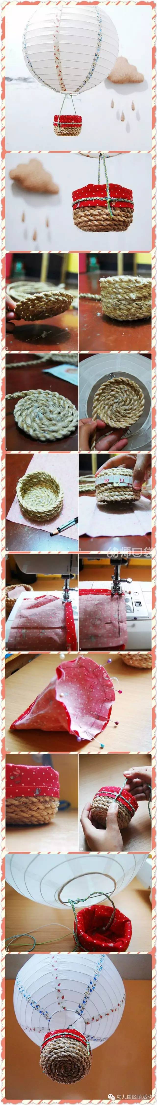 灯笼装饰幼儿园简单漂亮,幼儿园新年手工吊饰环创走廊灯笼