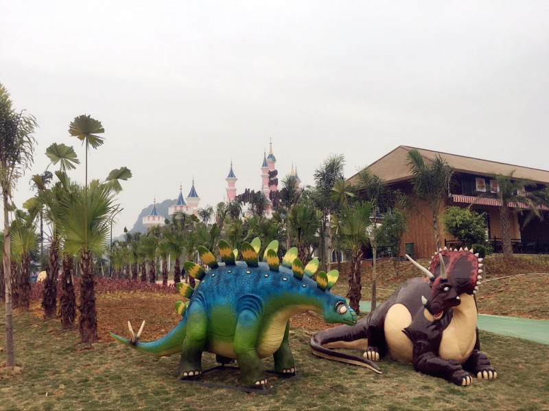 侏罗纪公园中的恐龙,侏罗纪水上乐园出现真实恐龙