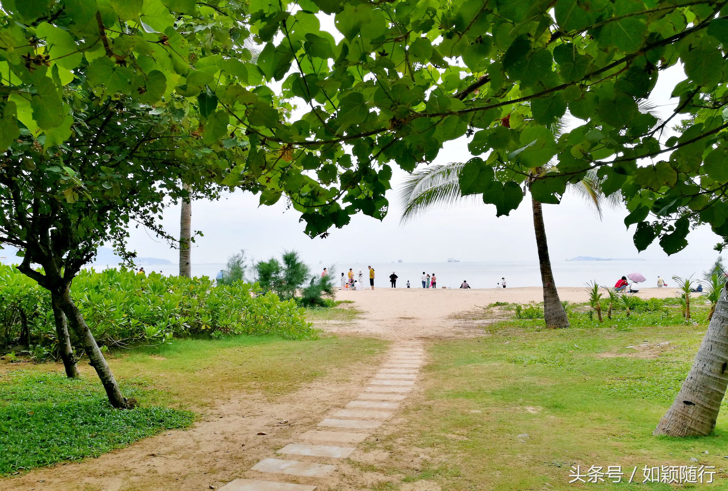 三亚湾之上一颗璀璨明珠,三亚太阳湾最美海湾