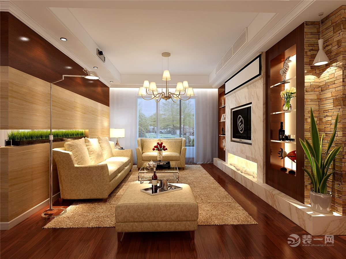 宜昌凤凰城装修设计效果图,福星城三室一厅装修风格