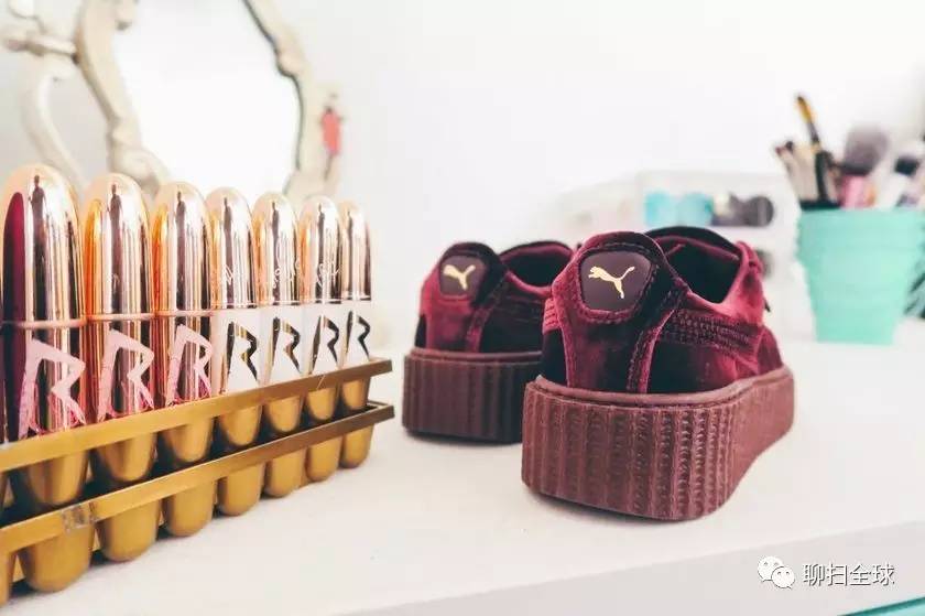 rihanna超级碗鞋子,rihannapuma鞋