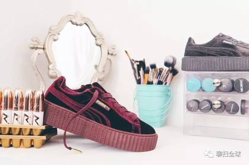 rihanna超级碗鞋子,rihannapuma鞋