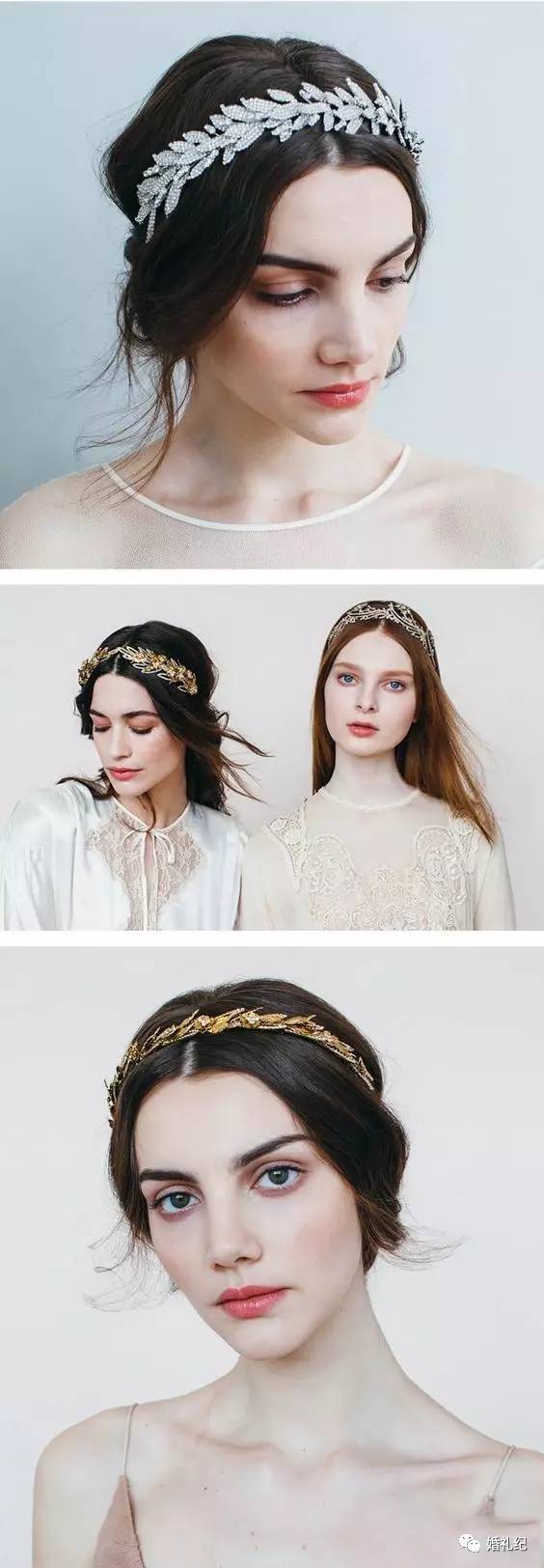 韩式皇冠新娘发箍推荐 (新娘波浪形发箍)