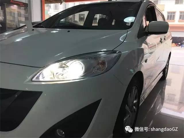 马自达6改欧司朗透镜,马自达cx5升级欧司朗