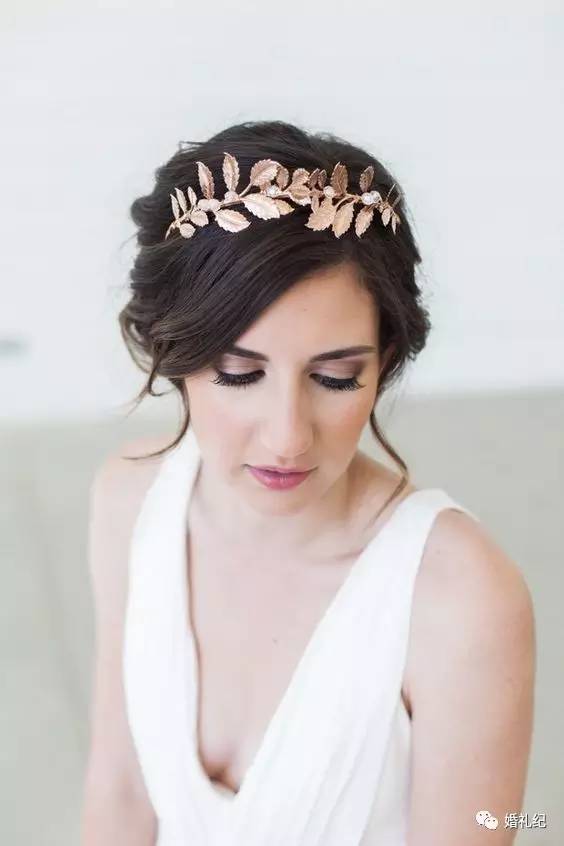新娘皇冠发型推荐,韩式皇冠新娘发箍推荐