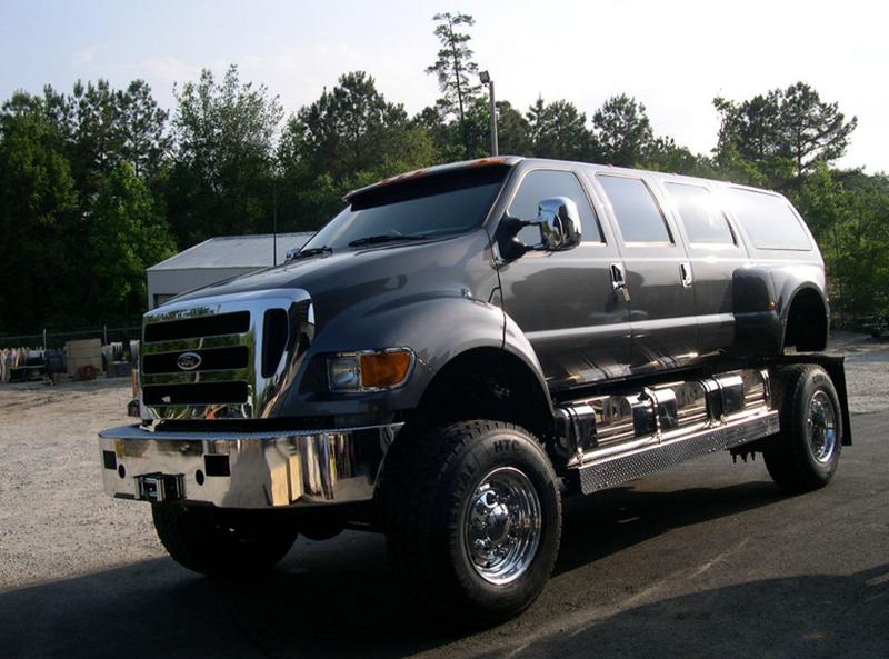 这些汽车比较霸气,随随便便压扁超跑轿车