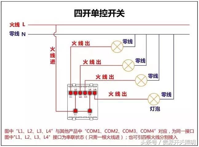 1开15孔开关插座接线图视频,常用的开关插座接线方法