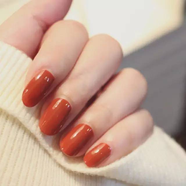 48款热门款显白新年红美甲合集,美甲48种款式图