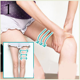 如何按摩瘦腿的简单方法,怎样瘦腿10天见效方法