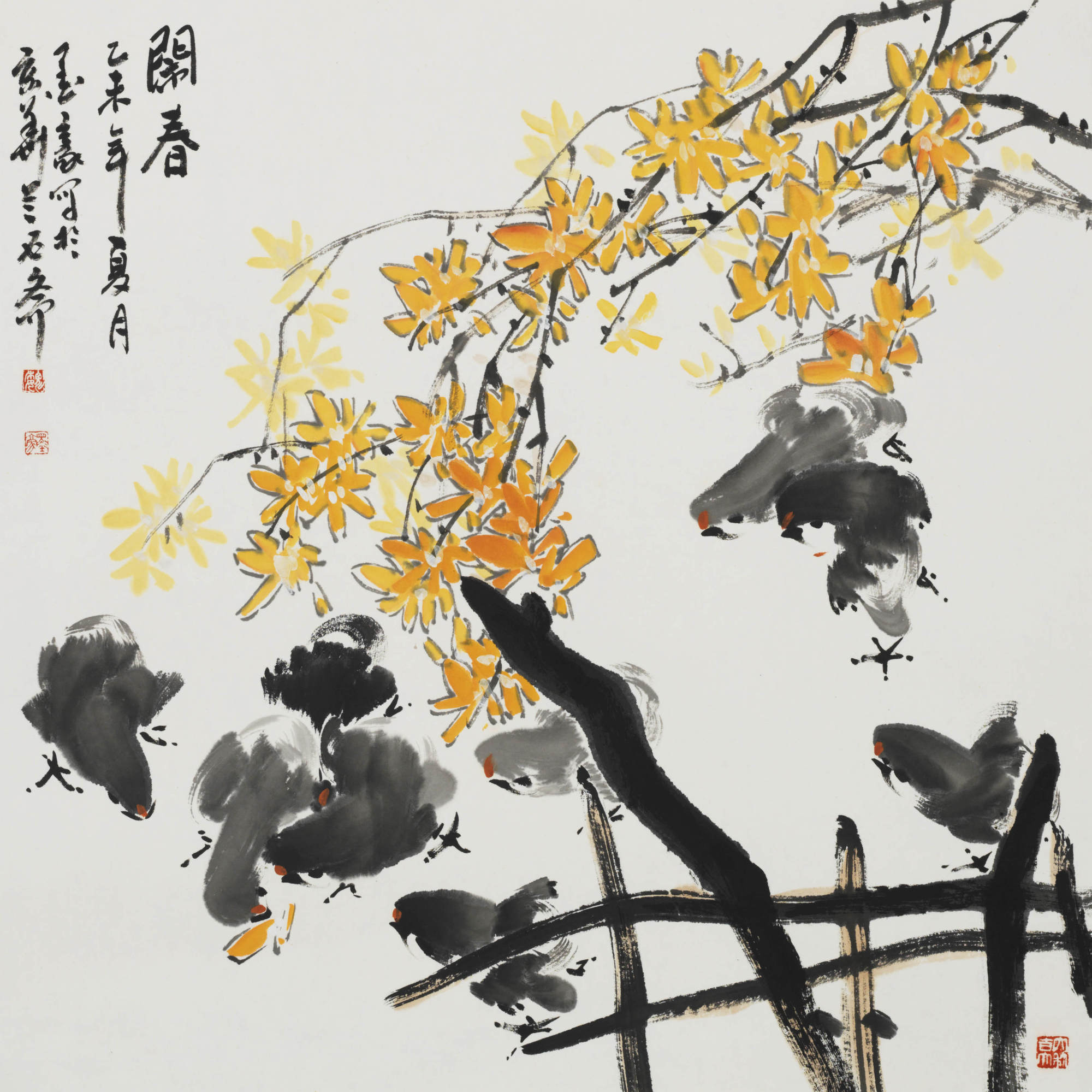 墨豪画鸡最好的画法,墨豪画鸡最新视频