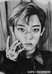 不论是手绘还是照片，你都辣么帅