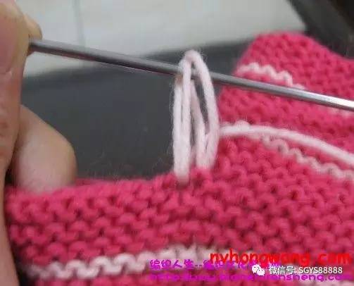 编织童鞋一岁以内的编织教程,儿童棒针编织花样及图解