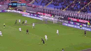 德乌洛费乌米兰时期,桑普多利亚1:0ac米兰