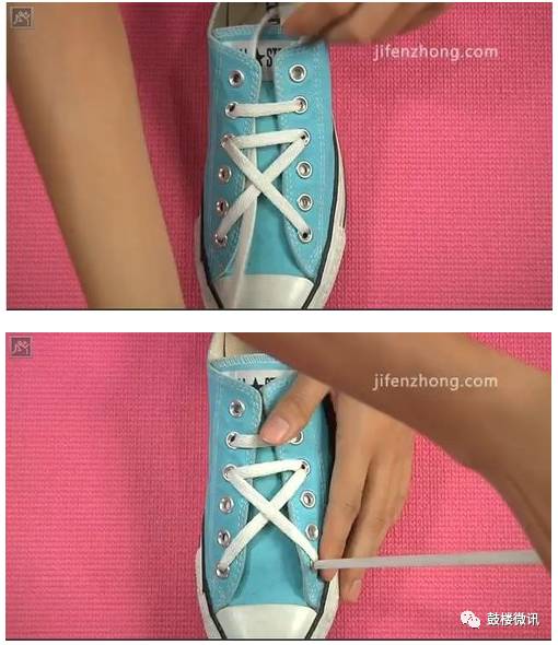 鞋带的花样系法简单又好看,鞋带的漂亮穿法