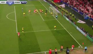 多特奥巴梅扬对柏林赫塔,欧冠多特蒙德出局