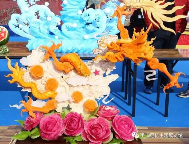 青岛糖球会萝卜雕刻,青岛萝卜糖球会摄影作品