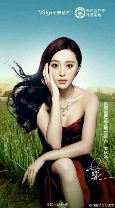 扒一扒范冰冰的发家史,范冰冰代言的假发品牌