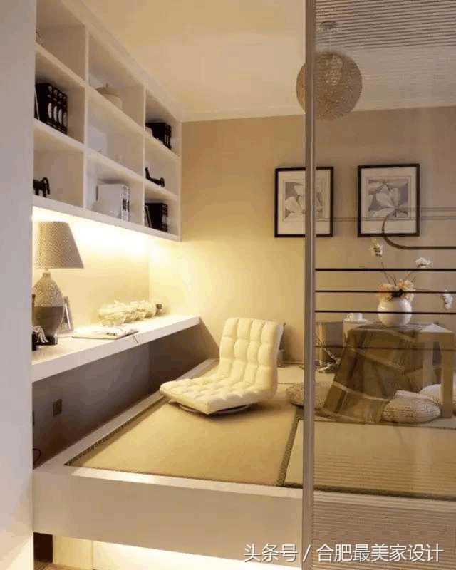 小卧室装修带书柜,小卧室装修多储物
