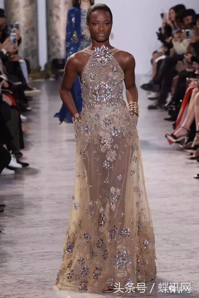 eliesaab2023春夏高定秀,eliesaab巴黎2019高级定制时装周