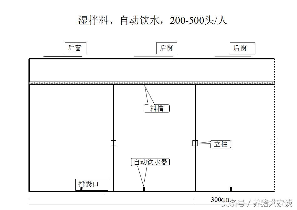 现代养猪的简易猪舍建造,自繁自养猪舍建设