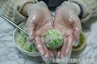 西兰花藜麦饭团,橄榄油西兰花汁