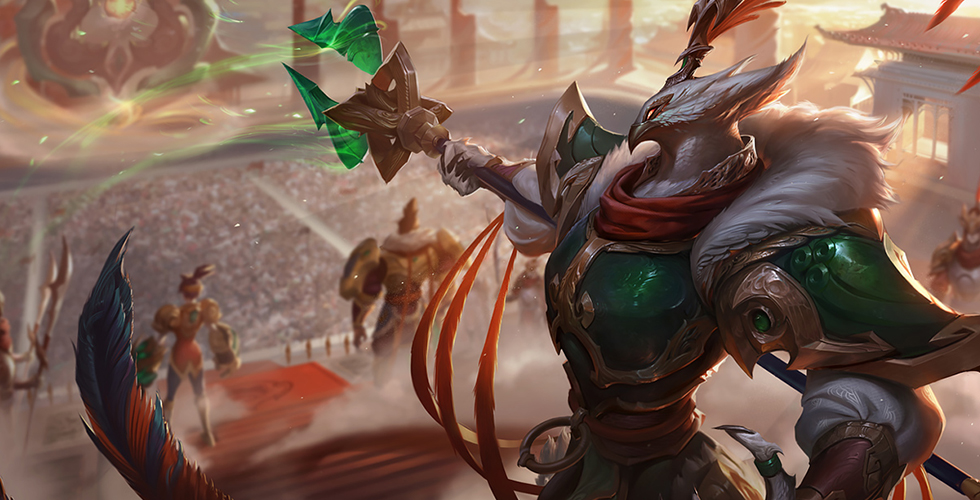 英雄联盟最好看的射手皮肤,虞姬皮肤云霓雀翎和后羿黄金射手