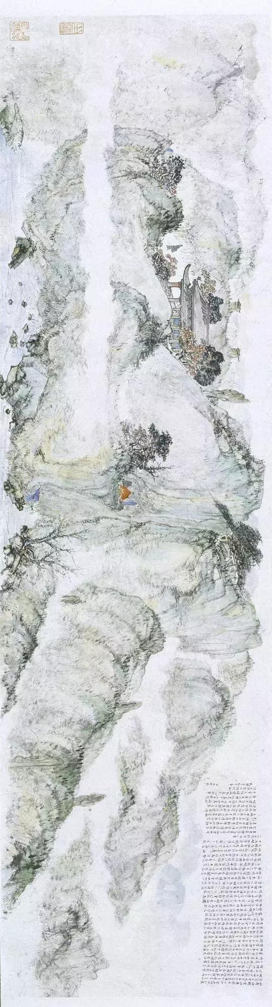 傅抱石10幅高清长卷,傅抱石1960年的长卷人物画