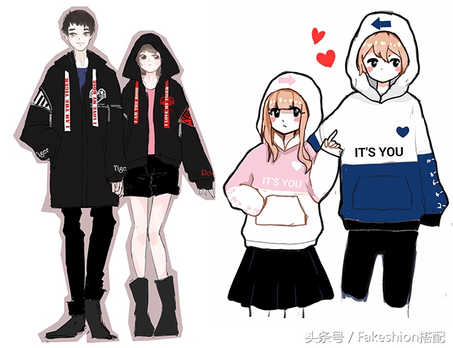 情人节约会怎么穿?来套情侣装让世界知道我只在乎你