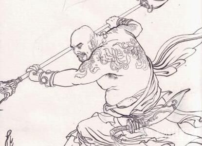 鲁智深的性格特点以及故事,鲁智深大闹五台山中鲁智深的性格