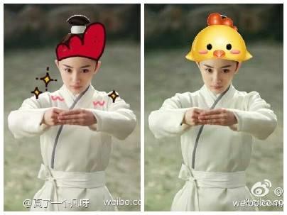 大幂幂被吐槽发际线高,大幂幂发际线效果图