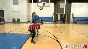 艾弗森街球过人集锦,5v5街球过人补篮