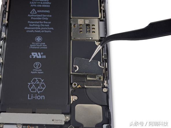 苹果6splus更换电池,iphone6s换电池视频教程