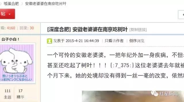 看到捡垃圾吃的老人要报警吗,吃树叶的老太太