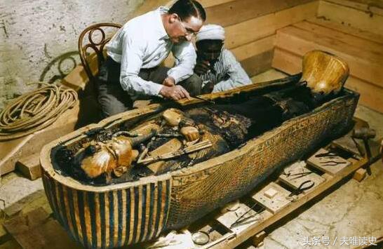 图坦卡蒙墓的发现过程,图坦卡蒙陵墓发现真实视频