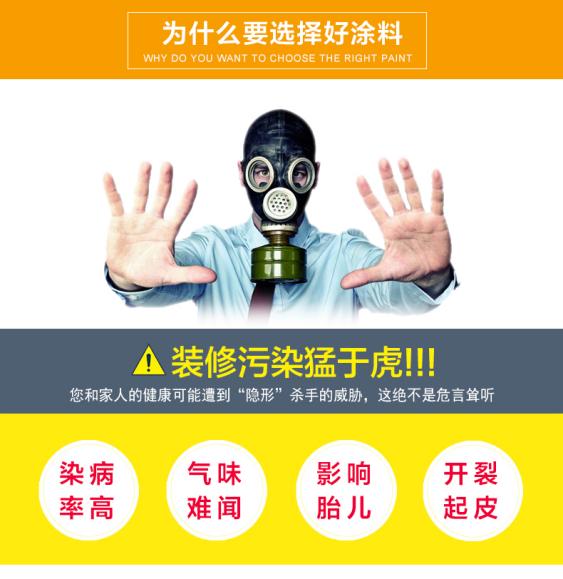 劣质涂料早知道，避开装修污染