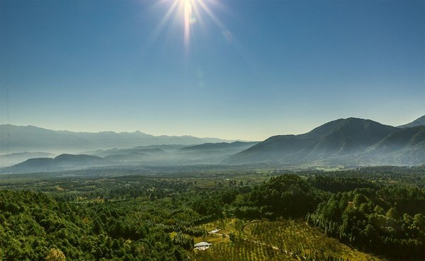 腾冲火山热海一分钟看景区,腾冲火山热海导览全景图