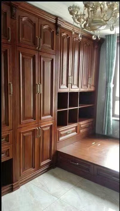 衣柜实图施工,衣柜工人安装视频